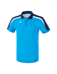 ERIMA Liga 2.0 Poloshirt curacao/new navy/weiß