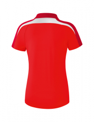 ERIMA Damen Liga 2.0 Poloshirt rot/dunkelrot/weiß