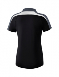 ERIMA Damen Liga 2.0 Poloshirt schwarz/weiß/dunkelgrau
