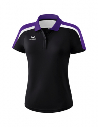 ERIMA Damen Liga 2.0 Poloshirt schwarz/violet/weiß