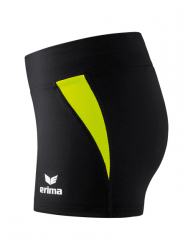 ERIMA Damen Hotpants schwarz/neon gelb