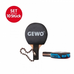 GEWO Set 10x Schlüsselanhänger