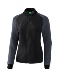 ERIMA Damen Premium One 2.0 Freizeitjacke schwarz/grau