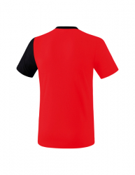 ERIMA 5-C T-Shirt rot/schwarz/weiß