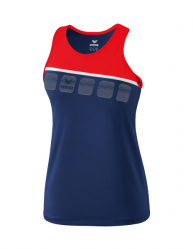 ERIMA Damen 5-C Tanktop new navy/rot/weiß