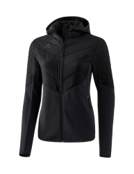 ERIMA Damen Funktionsjacke Hybrid schwarz
