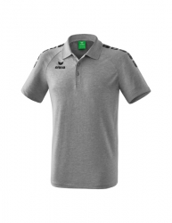 ERIMA Essential 5-C Poloshirt grau melange/schwarz