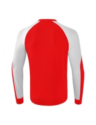 ERIMA Essential 5-C Sweatshirt rot/weiß