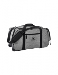 ERIMA Travel Line Rollentasche grau melange/schwarz