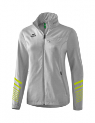 ERIMA Damen Race Line 2.0 Running Jacke grau melange