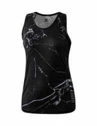 ERIMA Damen Race Line 2.0 Running Singlet schwarz/marmor