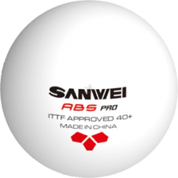 Sanwei Ball ABS 40+ Pro*** weiss 72er Packung