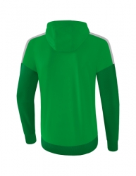 ERIMA Squad Trainingsjacke mit Kapuze fern green/smaragd/silver grey