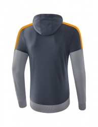 ERIMA Squad Kapuzensweat slate grey/monument grey/new orange