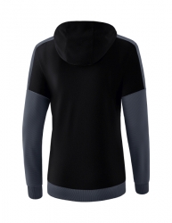 ERIMA Damen Squad Kapuzensweat schwarz/slate grey