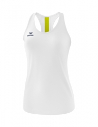 ERIMA Damen Squad Tanktop weiß/slate grey/bio lime