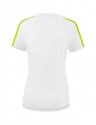 ERIMA Damen Squad T-Shirt weiß/slate grey/bio lime
