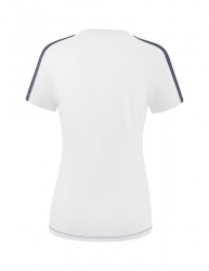 ERIMA Damen Squad T-Shirt weiß/new navy/slate grey