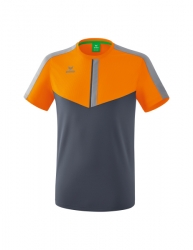 ERIMA Squad T-Shirt new orange/slate grey/monument grey