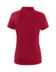 ERIMA Damen Squad Poloshirt bordeaux/rot