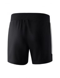 ERIMA Damen Squad Worker Shorts schwarz/silver grey