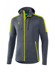 ERIMA Softshelljacke dark grey/bio lime