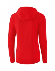 ERIMA Damen Kapuzensweatjacke rot