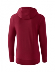 ERIMA Damen Kapuzensweat bordeaux