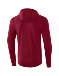 ERIMA Kapuzensweatjacke bordeaux