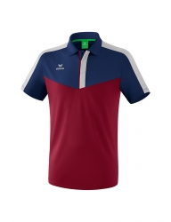 ERIMA Herren Squad Poloshirt SQUAD new navy/bordeaux/silver grey (Sonderposten)