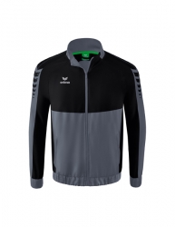 ERIMA Six Wings Präsentationsjacke slate grey/schwarz