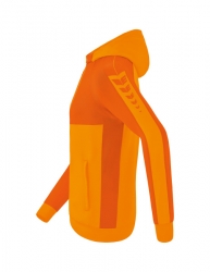 ERIMA Six Wings Trainingsjacke mit Kapuze new orange/orange