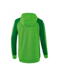 ERIMA Damen Six Wings Trainingsjacke mit Kapuze green/smaragd