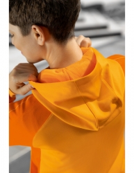 ERIMA Damen Six Wings Trainingsjacke mit Kapuze new orange/orange