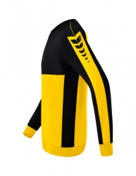ERIMA Six Wings Sweatshirt gelb/schwarz