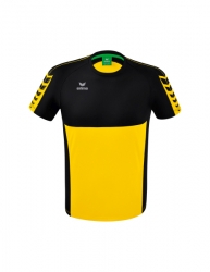 ERIMA Six Wings T-Shirt gelb/schwarz