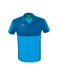 ERIMA Six Wings Poloshirt curacao/mykonos