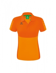 ERIMA Damen Six Wings Poloshirt new orange/orange