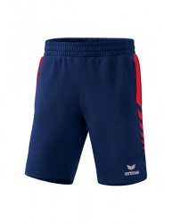 ERIMA Six Wings Worker Shorts new navy/rot