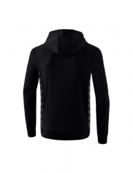 ERIMA Essential Team Kapuzensweat schwarz/slate grey