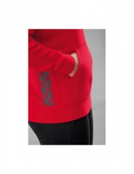 ERIMA Damen Essential Team Kapuzensweat rot/slate grey