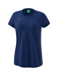 ERIMA Damen Essential Team T-Shirt new navy/slate grey