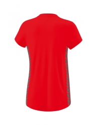 ERIMA Damen Essential Team T-Shirt rot/slate grey