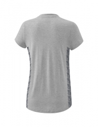 ERIMA Damen Essential Team T-Shirt hellgrau melange/slate grey
