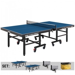 GEWO Set 2x Tisch CS Pro Compact + 2x Netz World Cup + 72 Gewo Wettkampfbälle