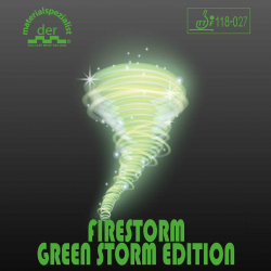 Der Materialspezialist Belag Firestorm Green Storm (Kurznoppe)
