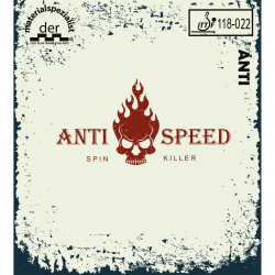 Der Materialspezialist Belag Anti-Speed (Anti)