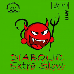 Der Materialspezialist Belag Diabolic Extra Slow (Anti)