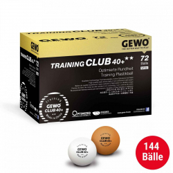 GEWO Set 2x Ball Training Club 40+** 72er (144 Trainingsbälle)
