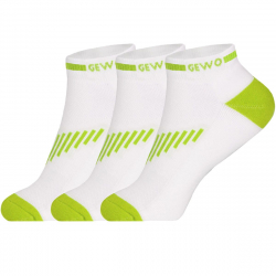 GEWO Set 3x Kurzsocke Short Flex II (eine Farbe)